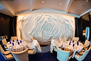 Cruise ship interior