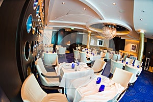 Cruise ship interior