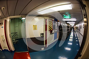 Cruise ship interior