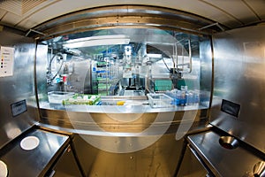 Cruise ship interior