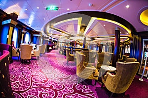 Cruise ship interior