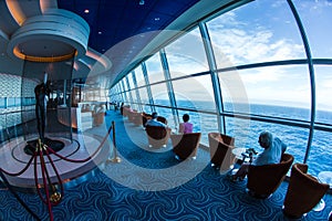 Cruise ship interior