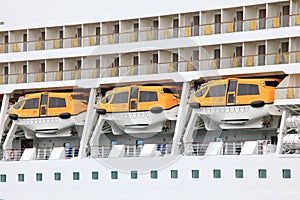 Cruise Ship Lifeboats