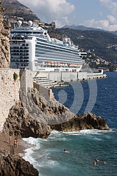 Cruise Ship at Monaco