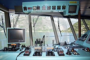 Cruise Ship Navigation Deck