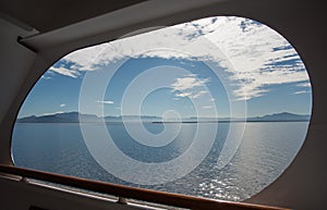 Cruise Ship: Pacific Ocean View