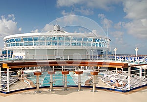 Cruise ship pool