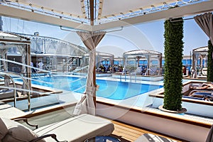 Cruise Ship Pool Deck