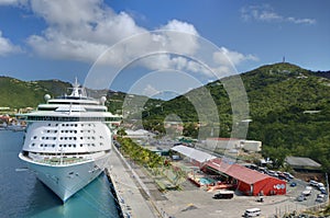 Cruise ship at Port