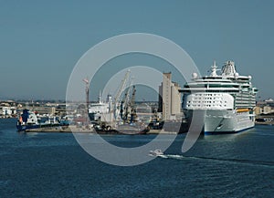Cruise Ship and Port