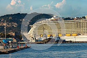 Cruise Ship - Port of La Spezia Liguria Italy