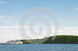 Cruise Ship on the River