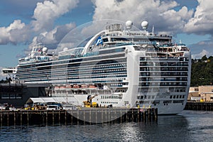 Cruise Ship in Seattle