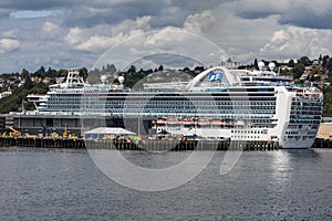 Cruise Ship in Seattle