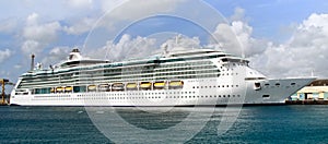 Cruise ship Serenade of the Seas in Barbados