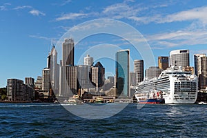 Cruise Ship, Sydney Harbour, Australia
