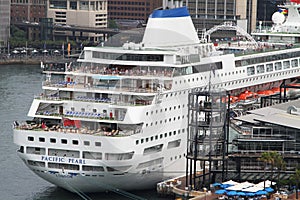 Cruise ship in Sydney