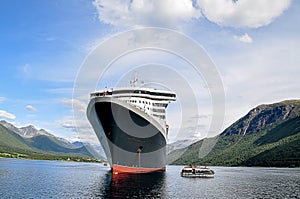 Cruise Ship with Tenders