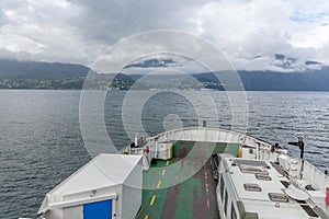 Cruise ship to visit fjords in Norway