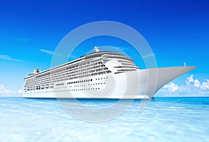 Cruise Ship Travel Vacation Ocean Holiday Concept