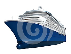 Cruise Ship Vacation Travel Transportation Concept