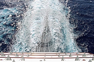 Cruise Ship Wake