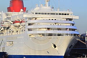 Cruise ship at Yokohama Osanbashi Pier