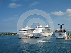 Cruise Ships in Port