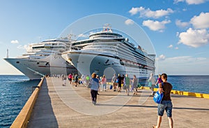 Cruise Ships In Port