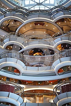 Cruise vacation interior