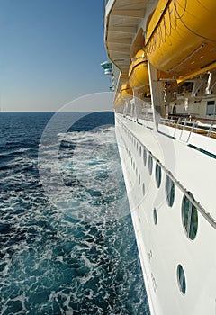 Cruiseship detail photo