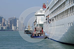 cruiseship terminal Hong kong