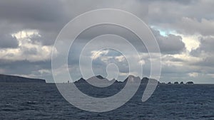 Cruising Cape Horn on Hornos Island, Tierra del Fuego, Chile, South America
