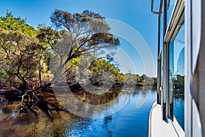 Cruising on the Donnelly river at Pemberton WA