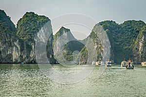 Cruising in Halong Bay, Vietnam