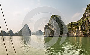 Cruising in Halong Bay, Vietnam