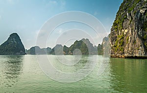 Cruising in Halong Bay, Vietnam