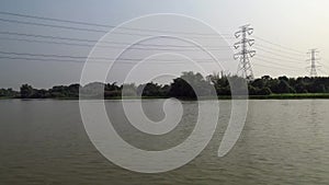 Cruising in a Long-tail boat on the Chao Phraya Rive