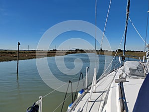 Cruising in to the Isle of Sheppey