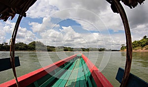 Cruising on the Usumacinta river