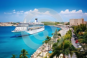 Cruising vacation water sea boat tourism travel island tropical caribbean ocean ship