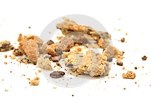 Crumbled cookie photo