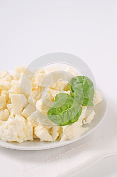 Crumbled feta cheese