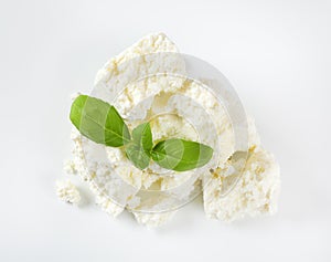 Crumbly white cheese
