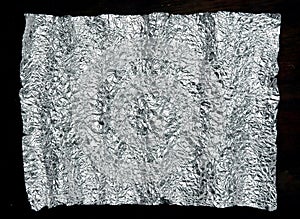 Crumpled aluminum foil