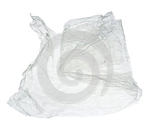 Crumpled cellophane