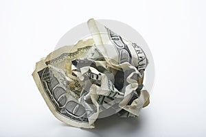 Crumpled Dollar