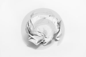 Crumpled paper