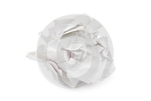 Crumpled paper