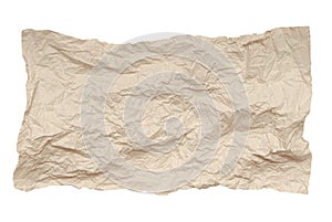 Crumpled paper